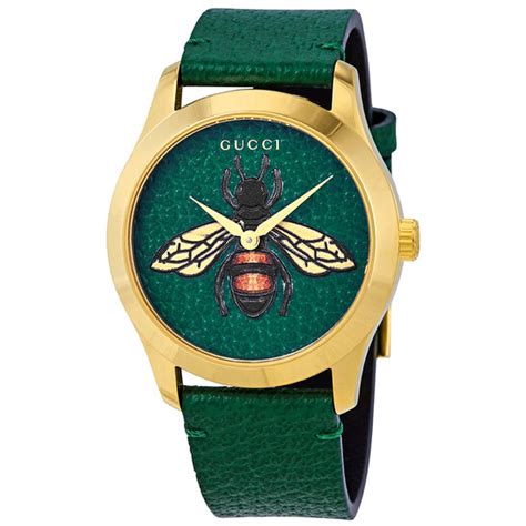 gucci bee watch green|gucci watch dial besel.